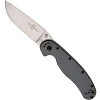 Фото Нож Ontario RAT-1 D2 Carbon Fiber Black ON8867CF