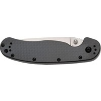 Фото Нож Ontario RAT-1 D2 Carbon Fiber Black ON8867CF