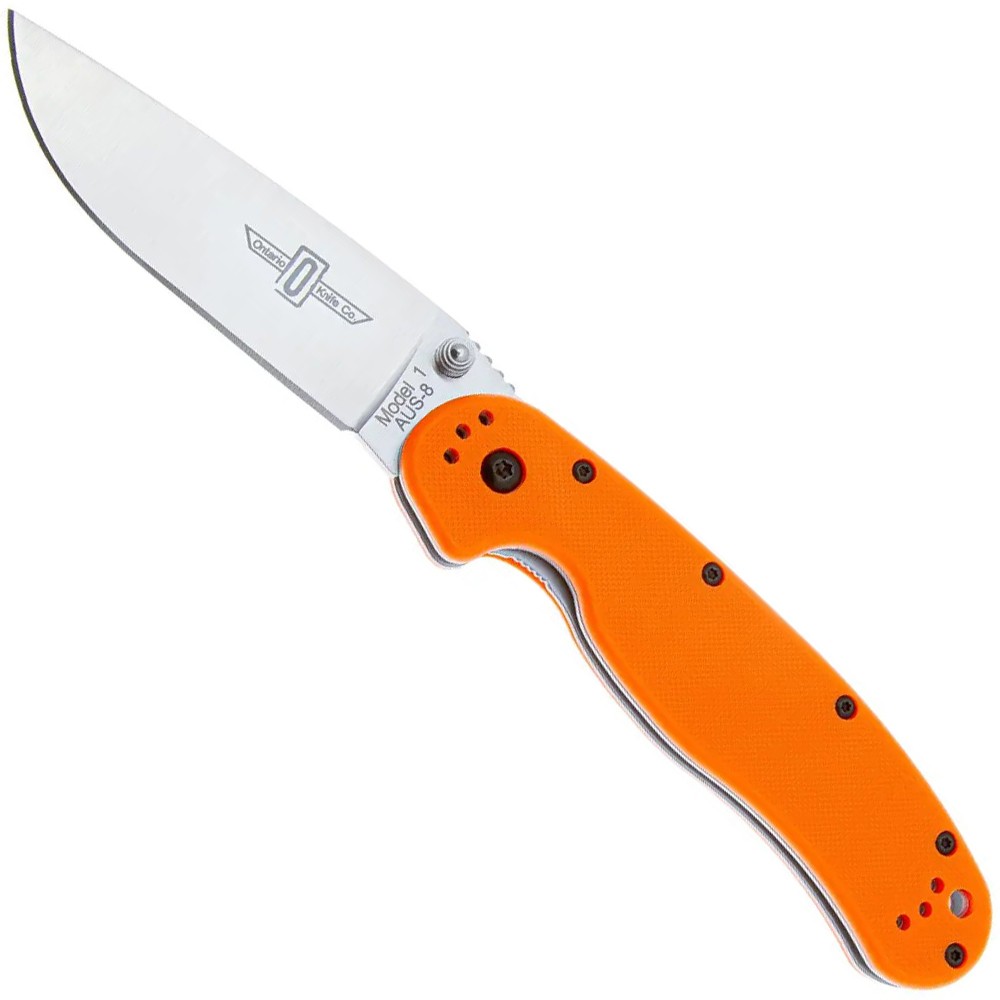 Нож Ontario RAT I Linerlock orange ON8848OR