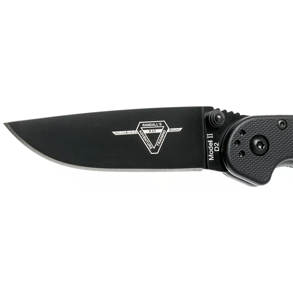 Нож Ontario RAT II Linerlock D2 black ON8830