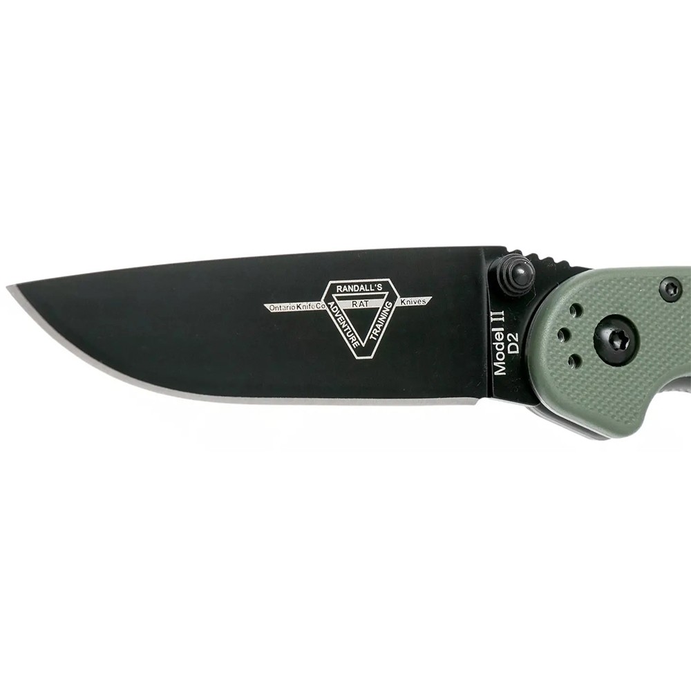 Нож Ontario RAT II Linerlock D2 od green ON8830OD