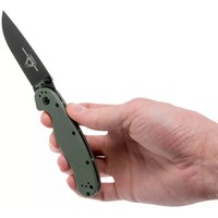 Нож Ontario RAT II Linerlock D2 od green ON8830OD
