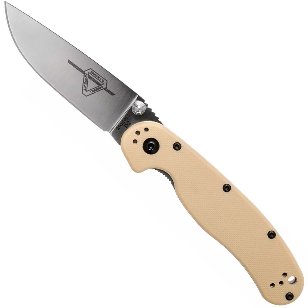 Нож Ontario RAT II Linerlock D2 desert tan ON8828DT